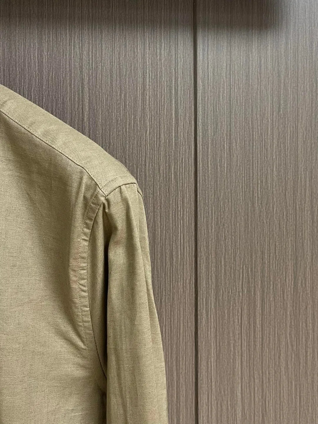 Italian Kiton vintage style 25 spring/summer linen business casual long sleeved shirt