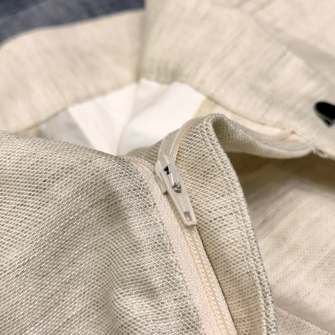Italian style European and American LP light luxury men's summer linen Tencel straight tube minimalist business casual trousers
