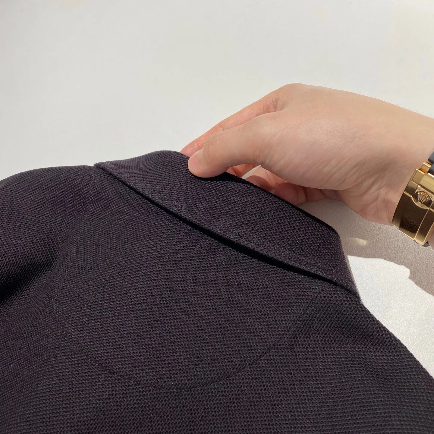 Low-key high-end sense, business casual high-end cotton lapel short-sleeved T-shirt polo shirt