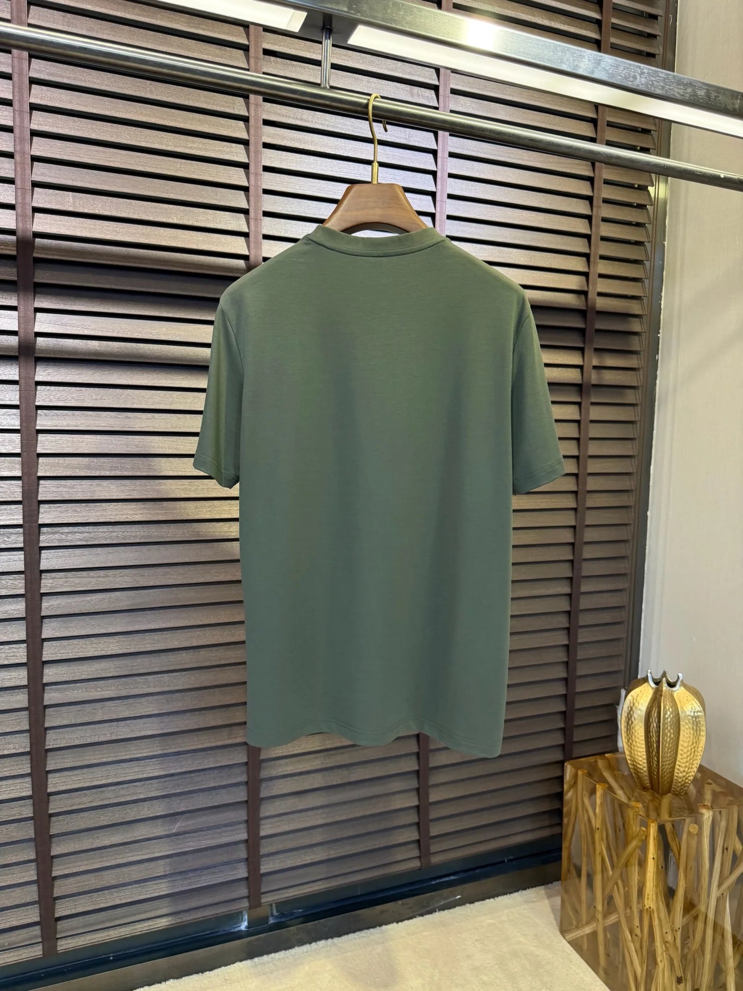 BC Men's Summer New Modal Spandex Breathable Solid Color Fashion Casual Old Money Wind Short Sleeve T-Shirt