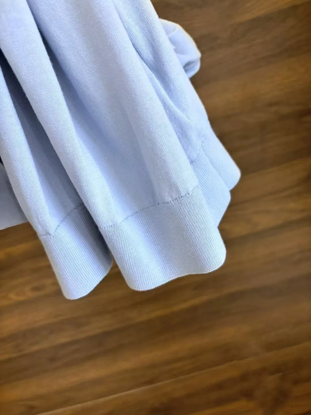 Italian kiton light luxury summer silk blended cotton spinning knitted Haiou collar short-sleeved polo shirt