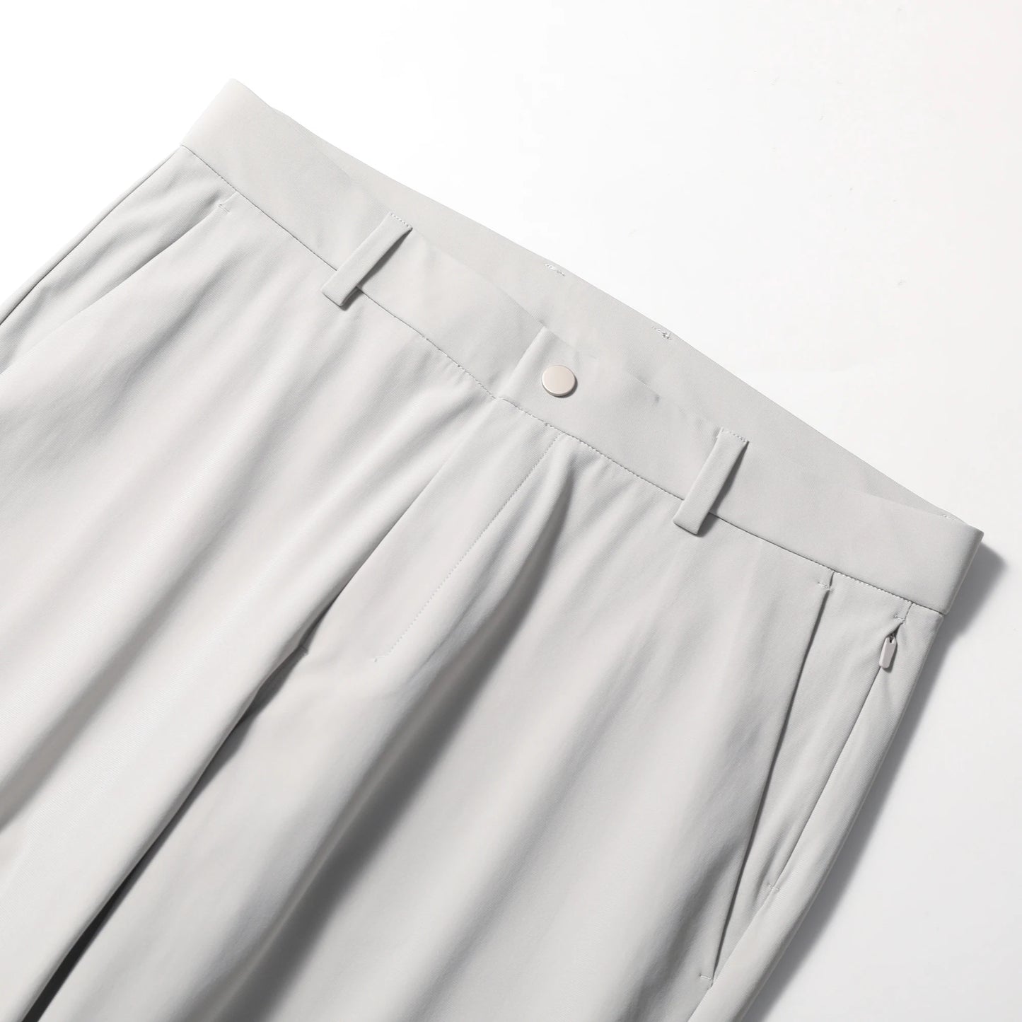 City traveler 2025 spring and summer new men's business casual cool trousers high elastic breathable trousers