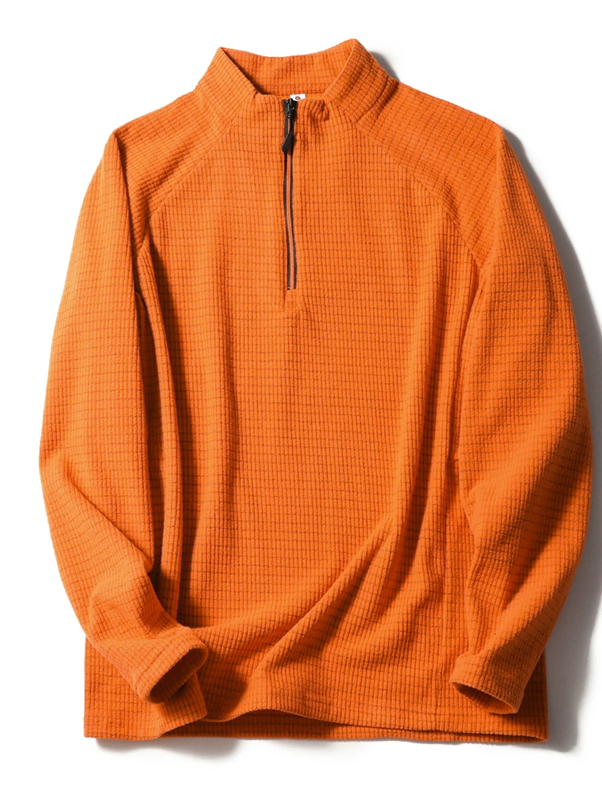 Spring and Autumn New Urban Outdoor Men's Long Sleeve T-Shirt Winter Fleece Bottom Shirt Top