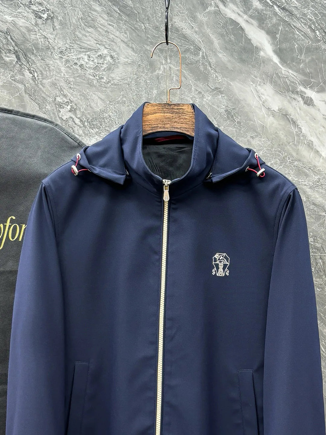 Italy BC old money style men's spring new woven trench coat simple fashion casual old money style jacket
