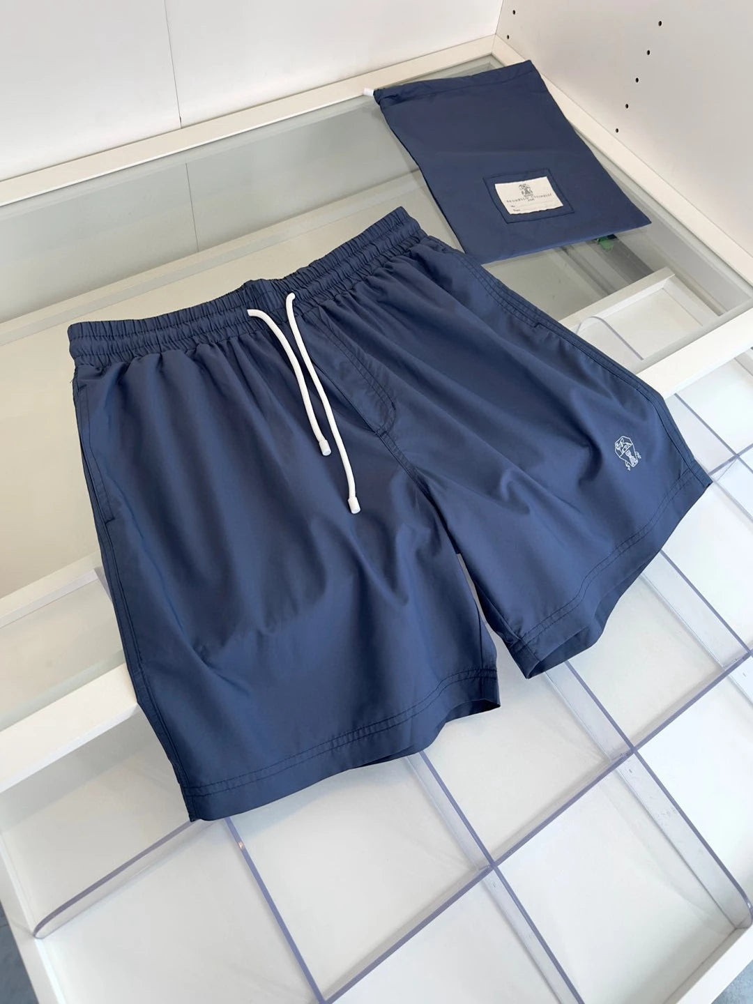 Italy BC men's summer new quick-drying breathable fashion casual old money style convenient gift bag casual beach shorts