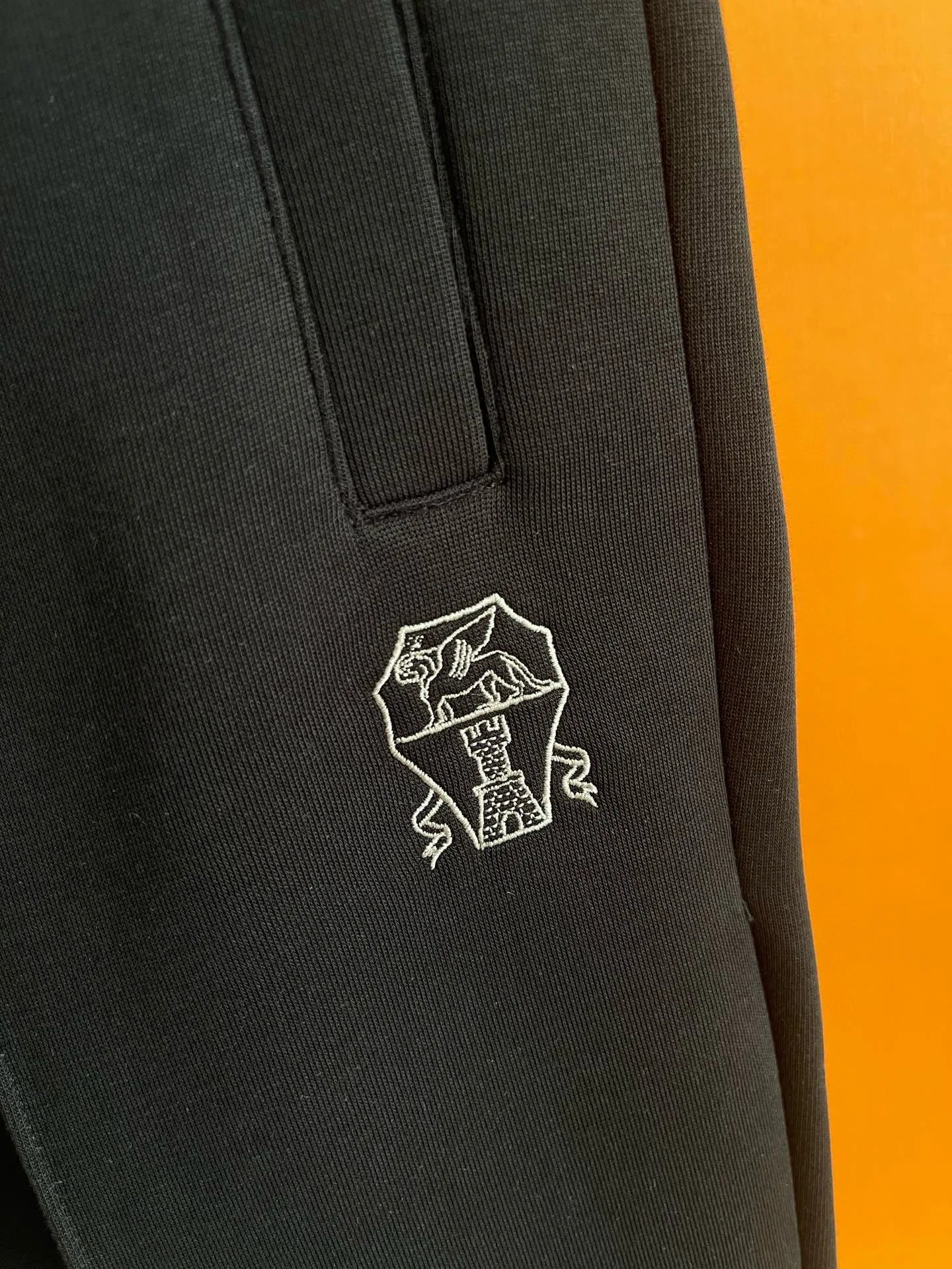 Italy BC old money style men's summer new Tencel space cotton sweatpants solid color business casual pants