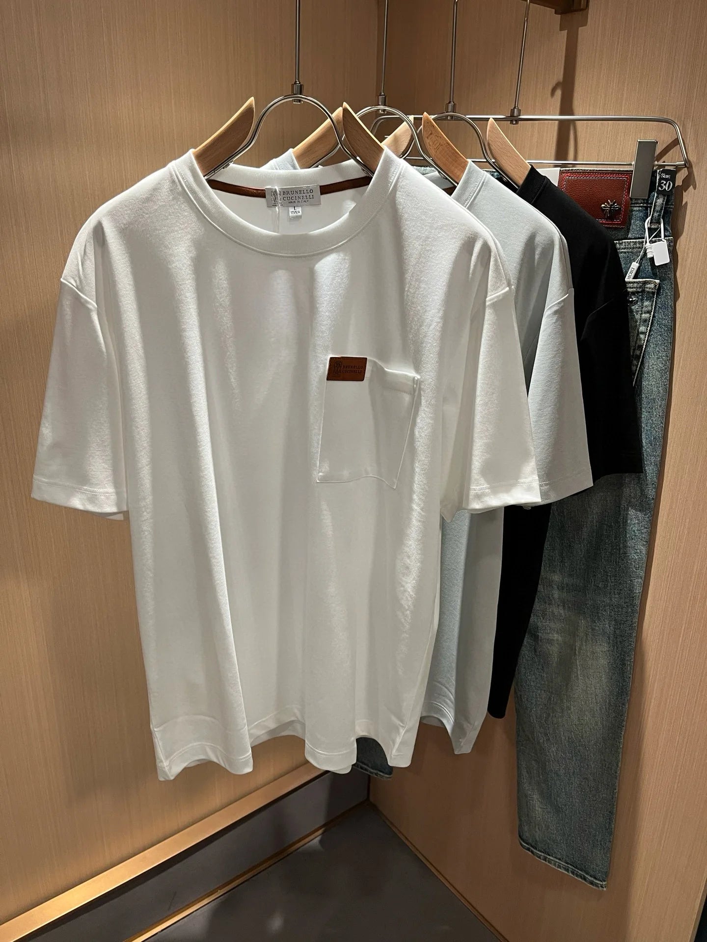 BC Men's Clothing 25 Summer New Cotton Sweat-absorbing Breathable Fashion Casual Old Money Wind Crew Neck Short Sleeve T-Shirt