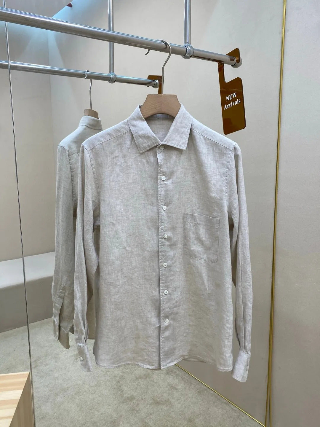 Italian old money style European and American luxury high version 25 summer linen elastic waist straight wide-leg casual pants