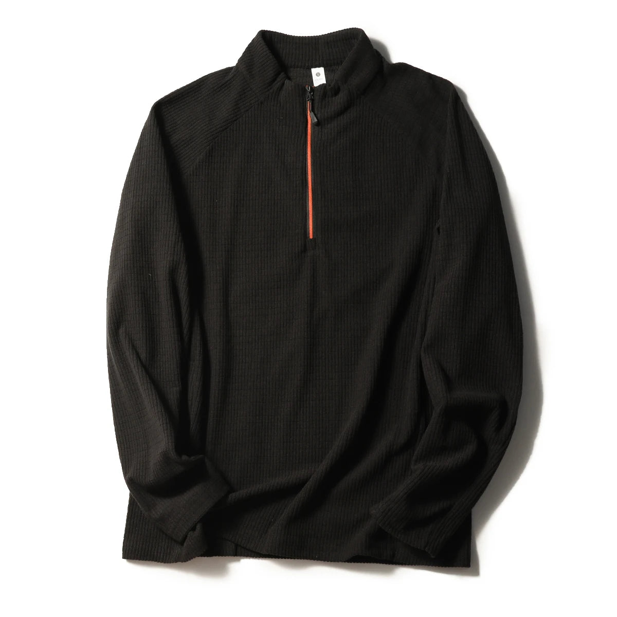 Spring and Autumn New Urban Outdoor Men's Long Sleeve T-Shirt Winter Fleece Bottom Shirt Top