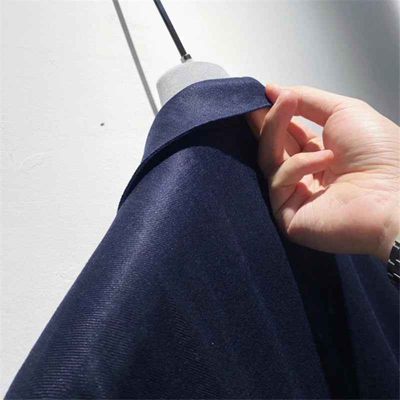 High luxury heavy series, light and breathable texture, temperament gentleman business casual linen loose jacket