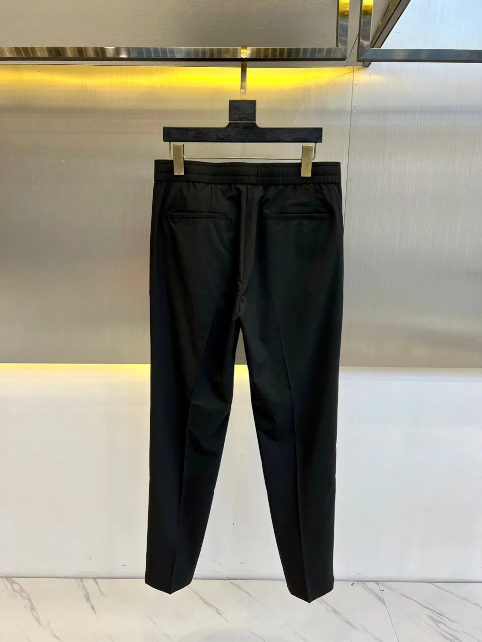 25 summer new kiton chiton men's solid color straight pants solid color simple fashion versatile casual pants trousers