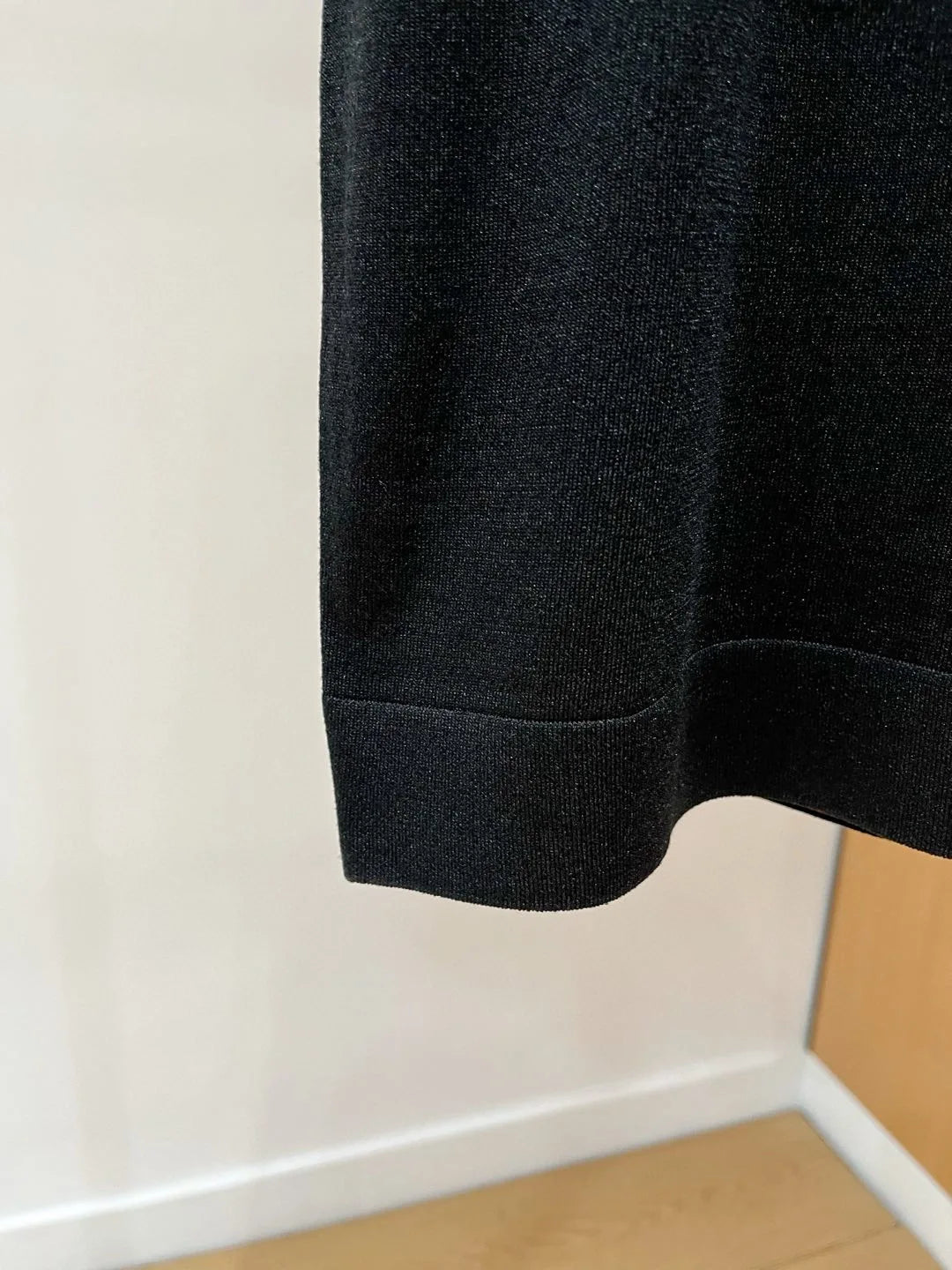 Italian LP Men's Spring/Summer New Collection Wool Sand Thread Cotton Simple Fashion Round Neck Knitted Short Sleeve T-shirt