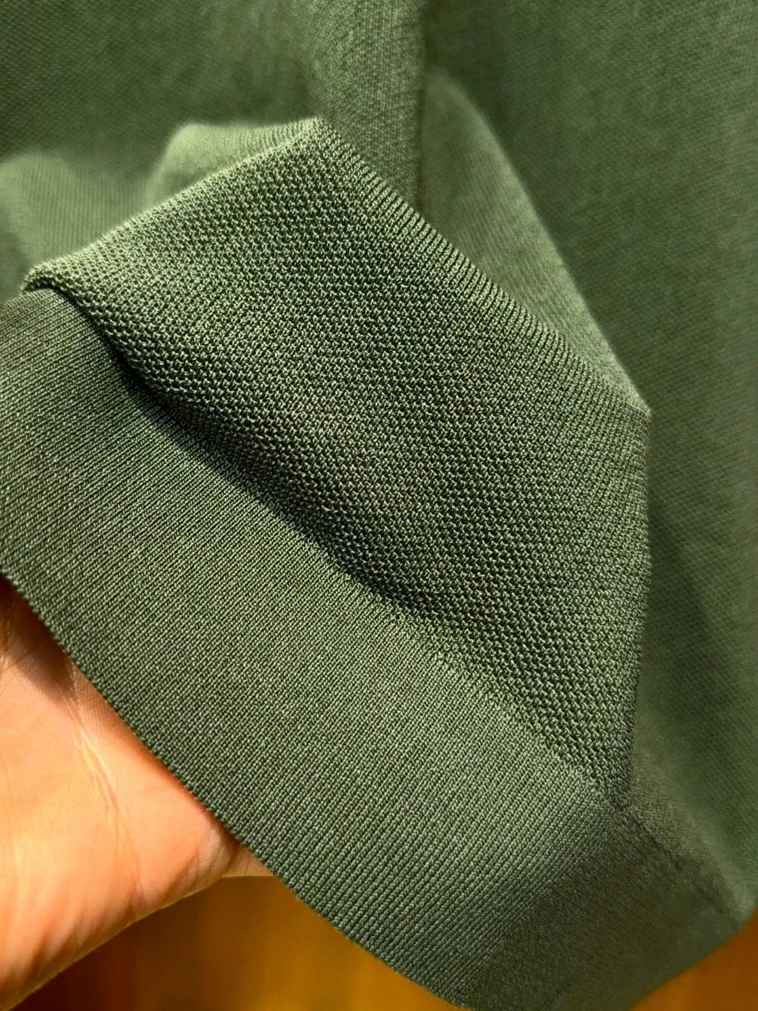 LP Italian old money style light luxury summer mulberry silk mixed Lyocell Haiou collar business casual short-sleeved polo shirt