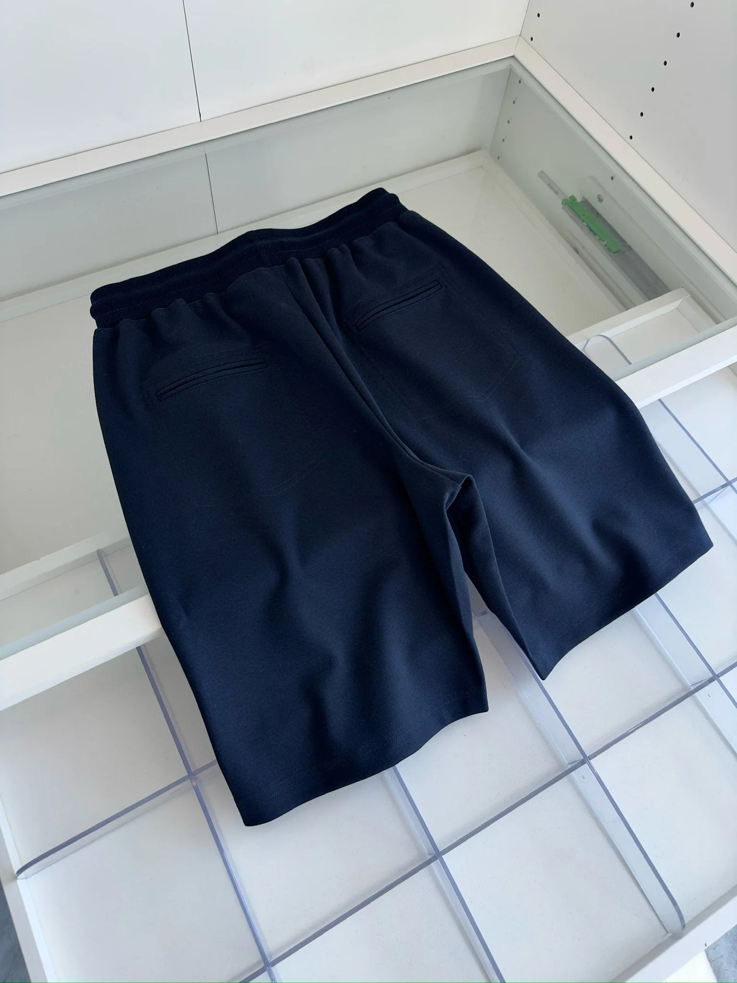 Italian BC high count pure cotton blended breathable fabric retro shorts