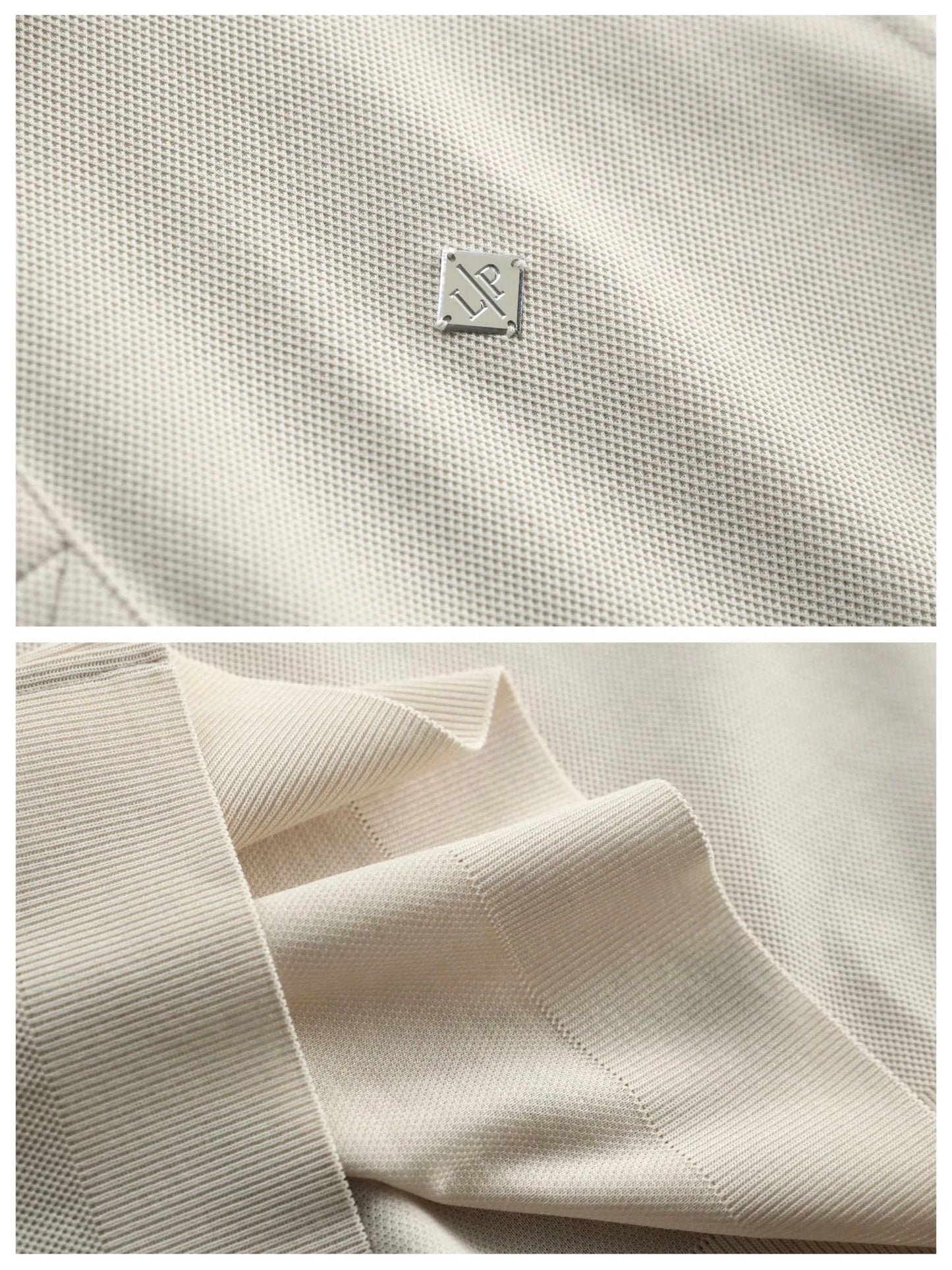 Summer, light luxury business commute casual lapel short-sleeved T-shirt polo shirt