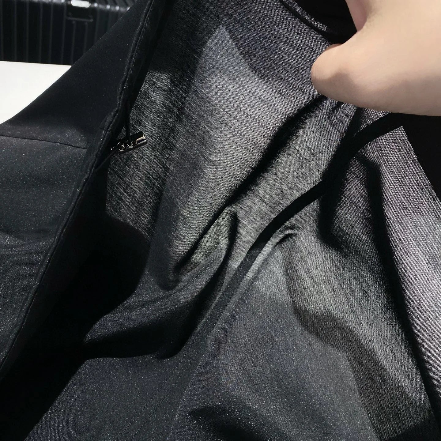 Simple and elegant premium light and breathable ultra-thin wool lyocell hooded sunscreen jacket jacket