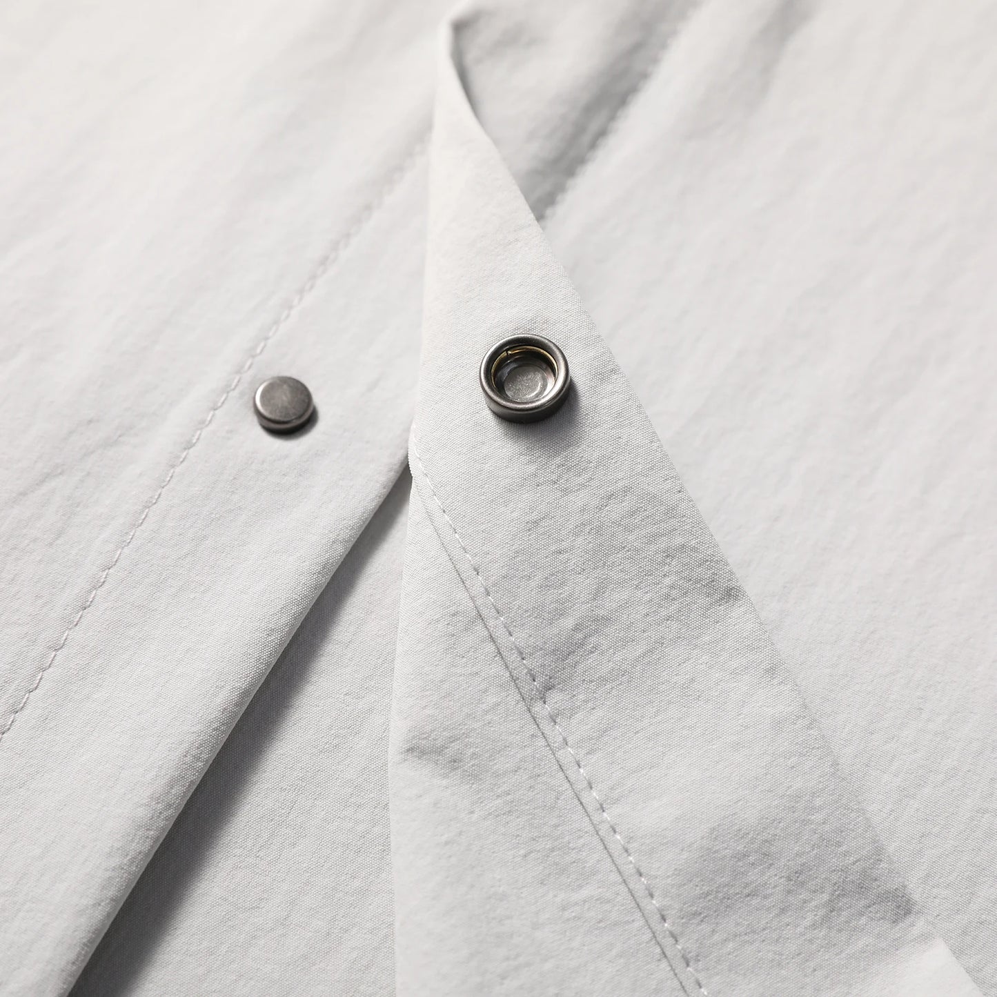 2025 summer new men's business and leisure outdoor quick-drying breathable high-elastic shirt light and thin long-sleeved shirt