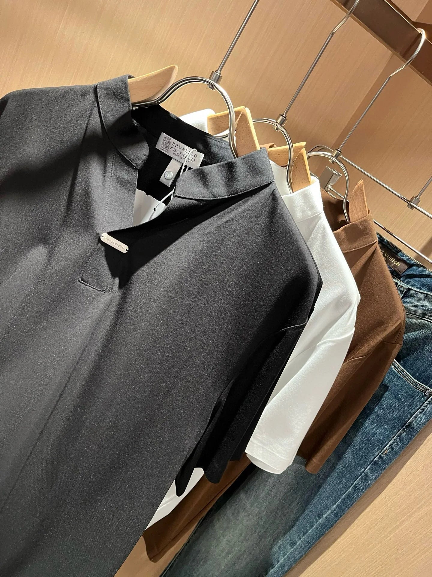 Italy BC summer new yarn cotton breathable simple fashion casual short-sleeved T-shirt