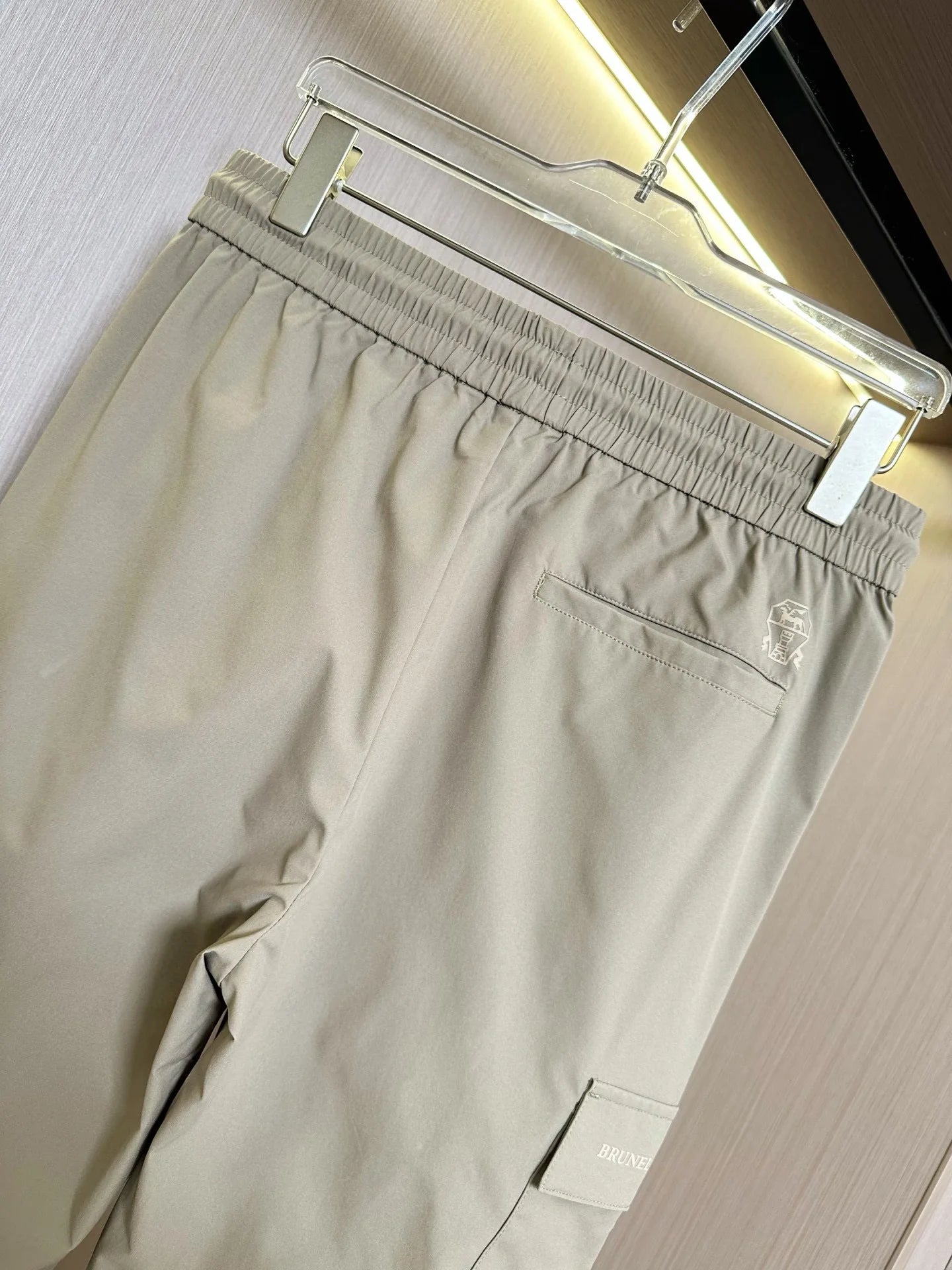 BC men's clothing 25 spring and summer new breathable tooling pockets simple fashion old money wind small straight casual pants