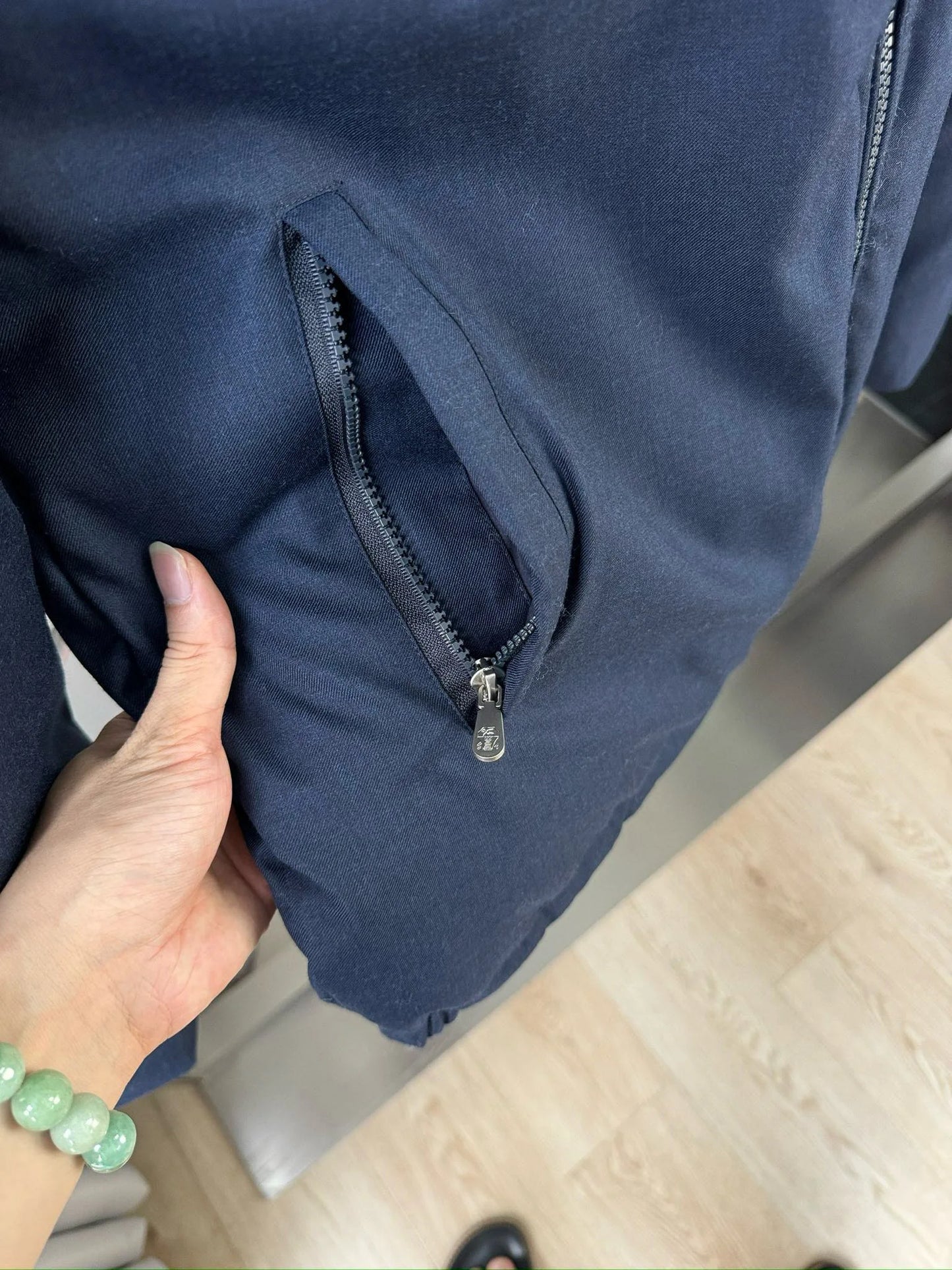 Italian BC men's autumn and winter new fashion casual thick warm stand collar hooded cotton coat thick jacket