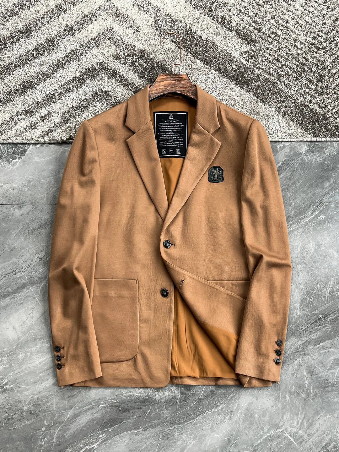 Italy BC men's spring and summer new modal non-ironing anti-wrinkle fashion casual old money style casual suit jacket