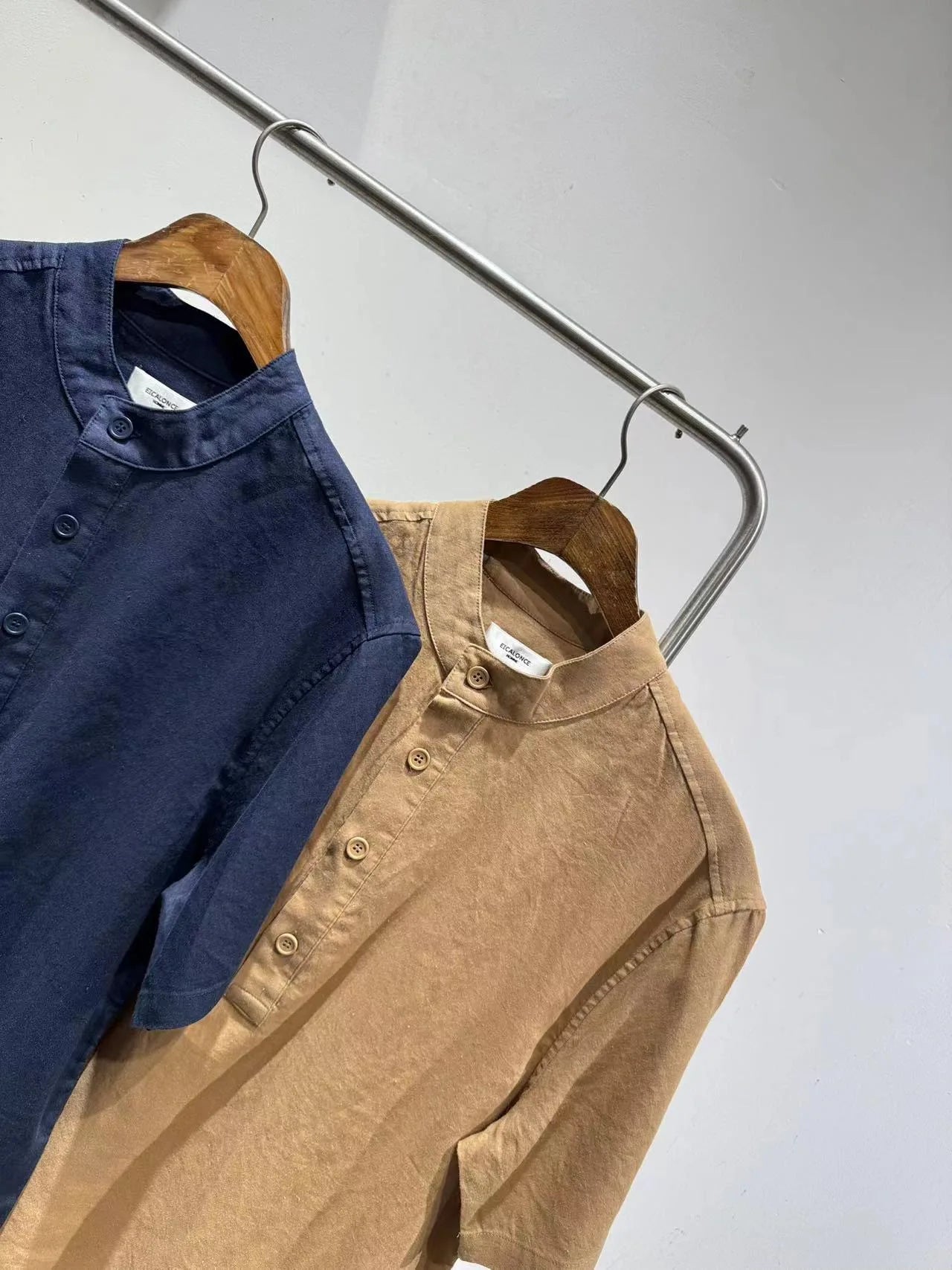 100% linen summer relaxation, loose and versatile breathable casual short-sleeved shirt