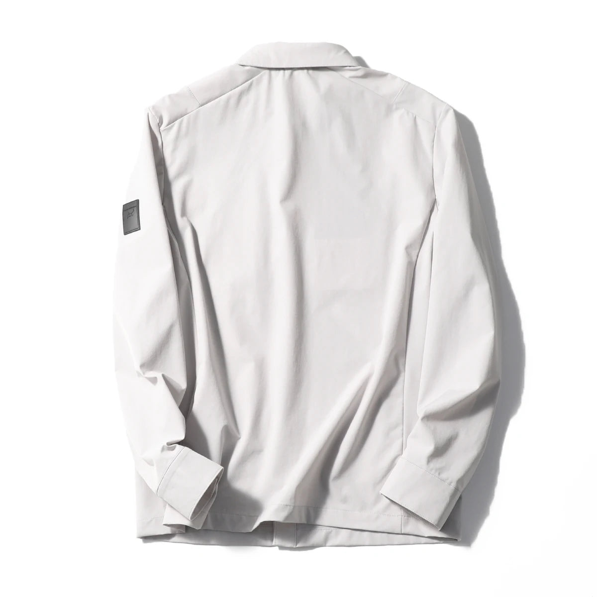 Spring and summer new men's leisure urban functional wind outdoor long-sleeved shirt breathable four-sided elastic shirt