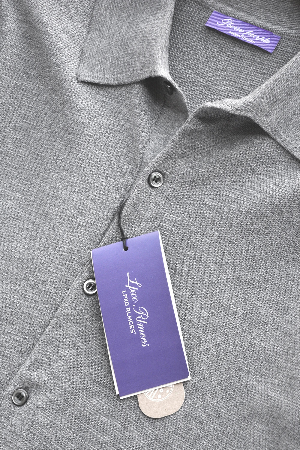 Elegant gentleman, autumn and winter fashion high-end Tencel long-sleeved shirt men's lapel wool knitted cardigan