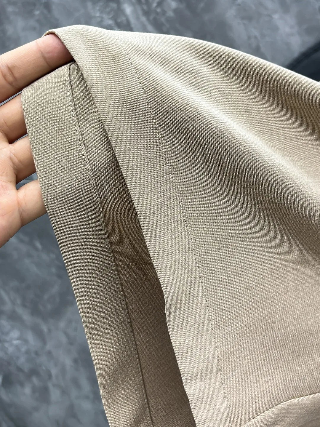 Italian Kiton Simple and Versatile Elastic Waist Straight Leg Linen Casual Shorts