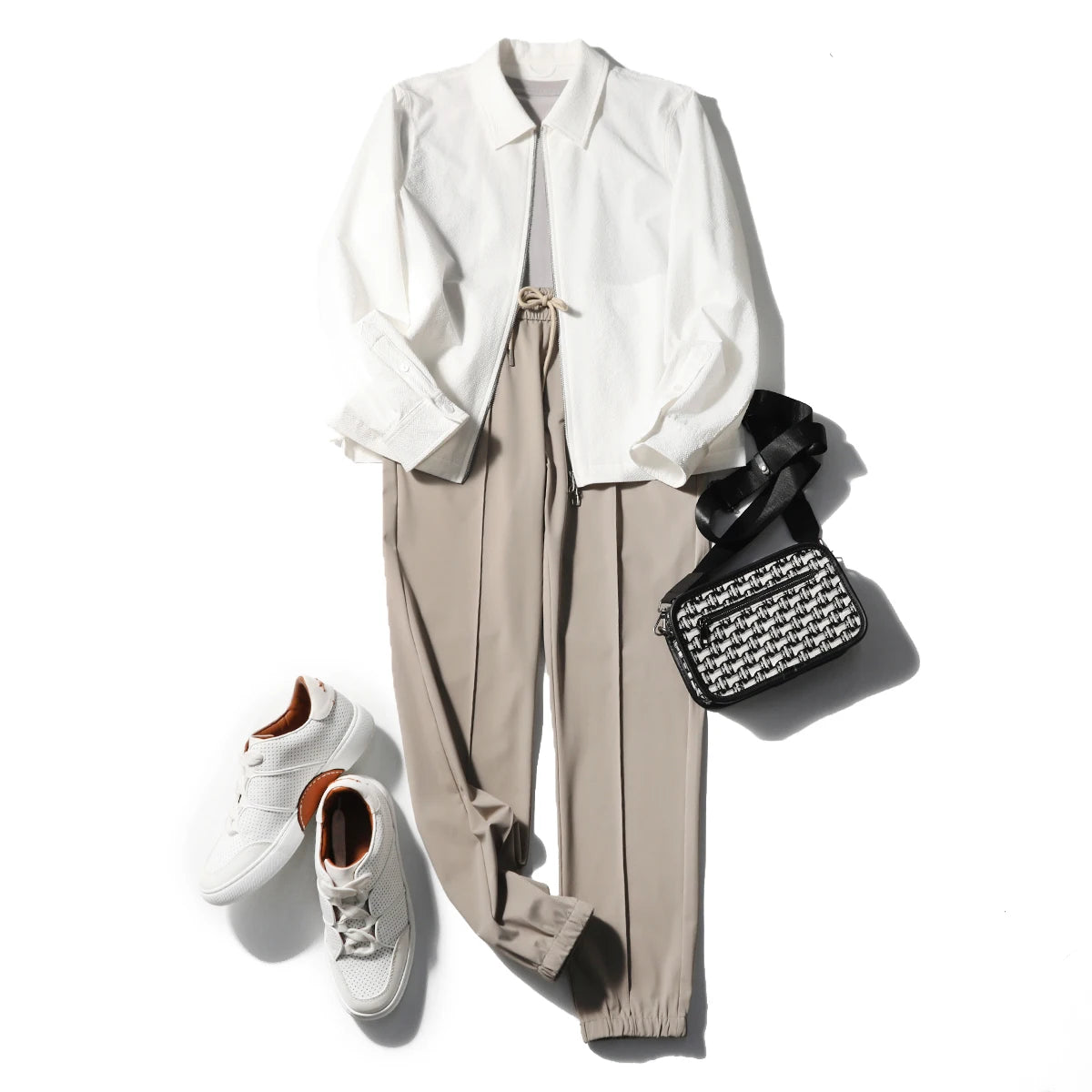 2025 spring and summer new men's high sense business casual breathable seersucker shirt lapel jacket jacket