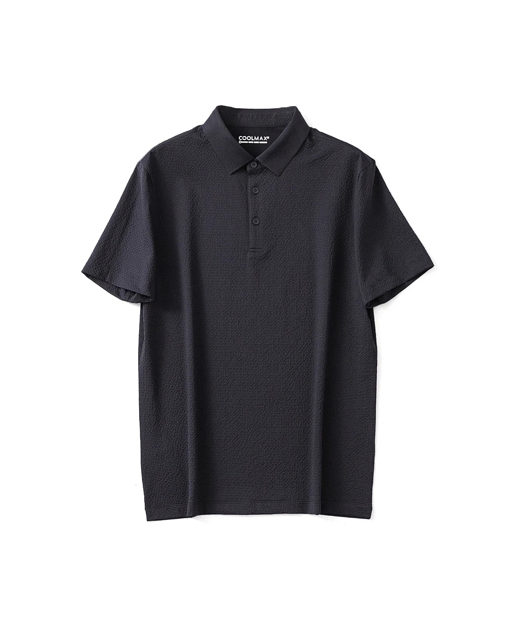Coolmax Cool Sense Technology Summer New Business and Leisure Breathable Quick Drying Short Sleeve Anti Wrinkle Polo Shirt