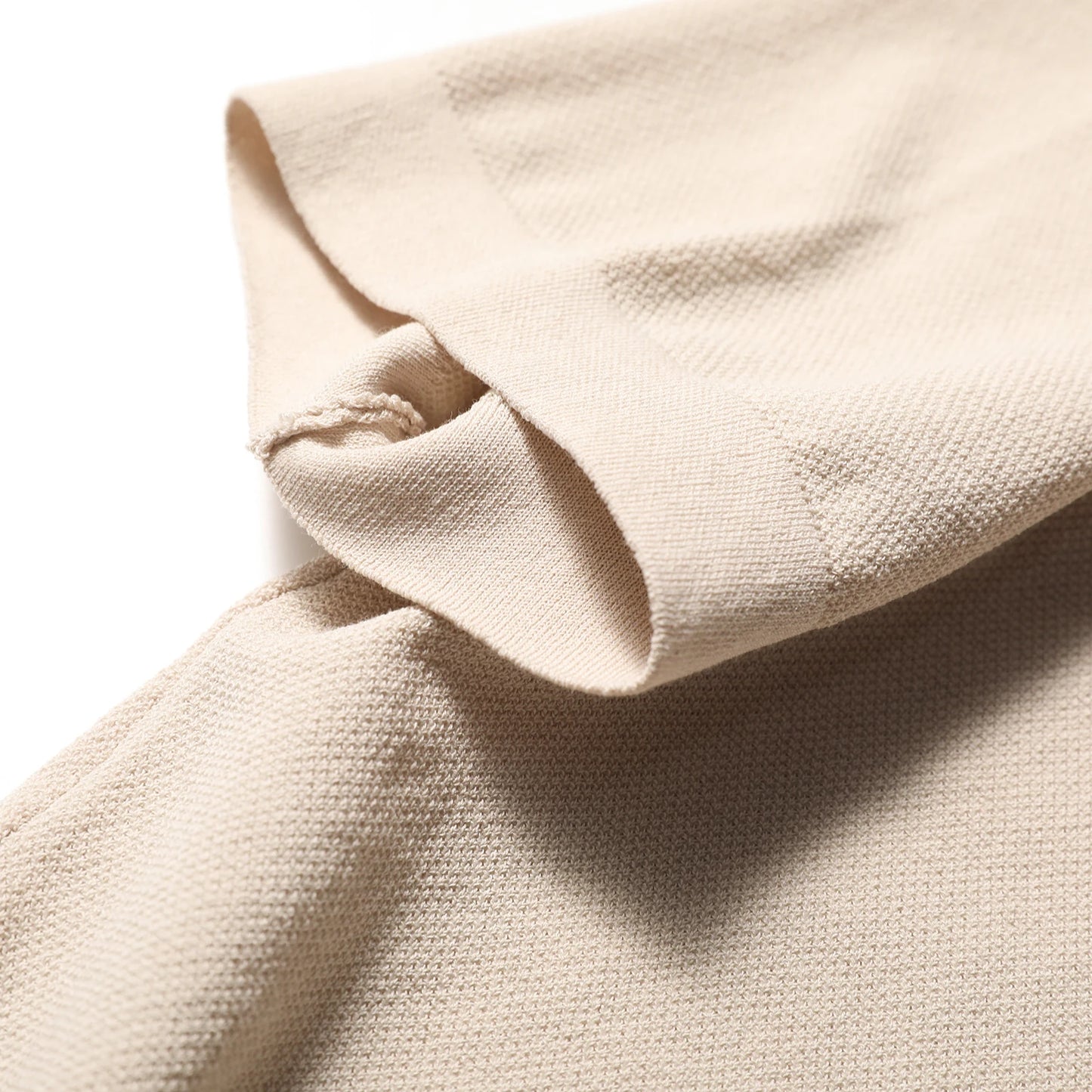 Italian luxury ZZ series 2025 summer new men's business casual simple machine washable cotton knitted POLO shirt