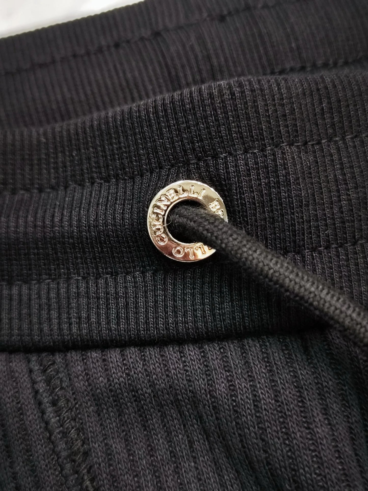 Italian BC old money style autumn and winter woven striped wrinkle resistant fabric simple sports and leisure set