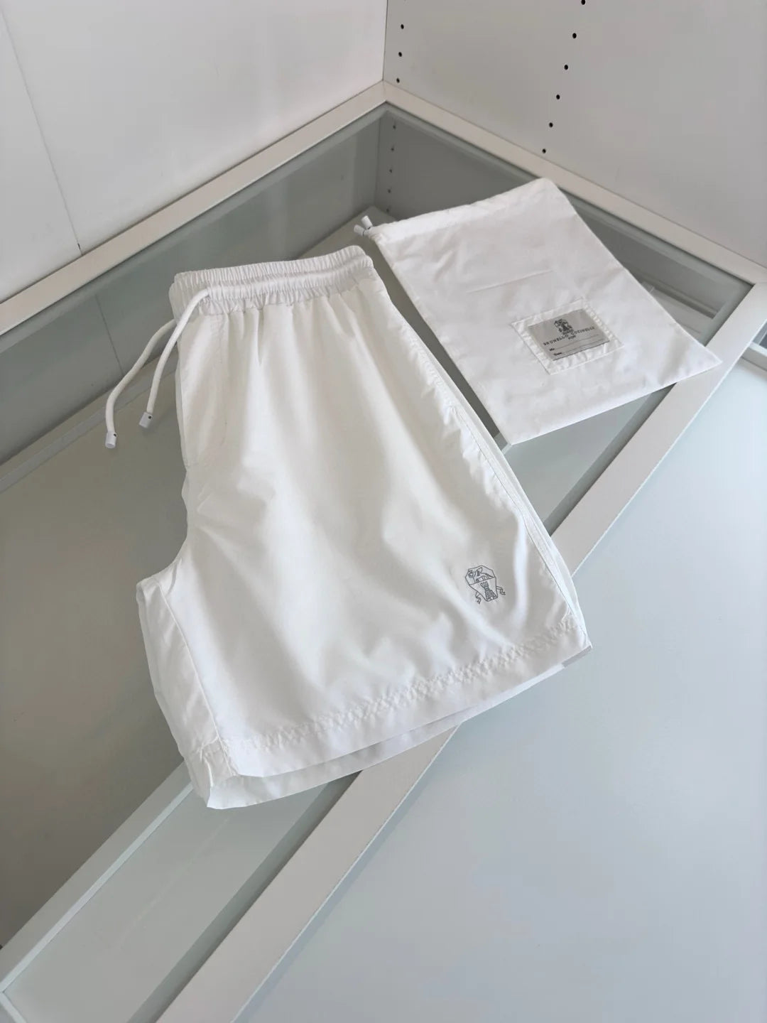 Italy BC men's summer new quick-drying breathable fashion casual old money style convenient gift bag casual beach shorts