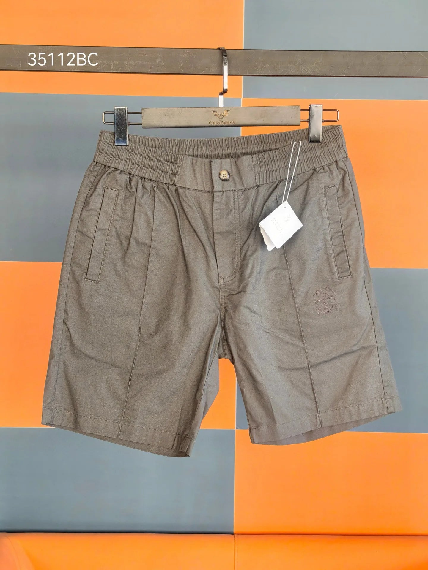 Italy BC men's clothing 25 summer new linen cotton breathable versatile fashion casual old money wind five-point shorts