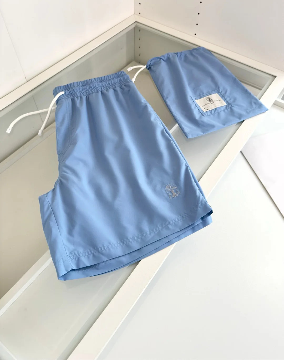 Italy BC men's summer new quick-drying breathable fashion casual old money style convenient gift bag casual beach shorts