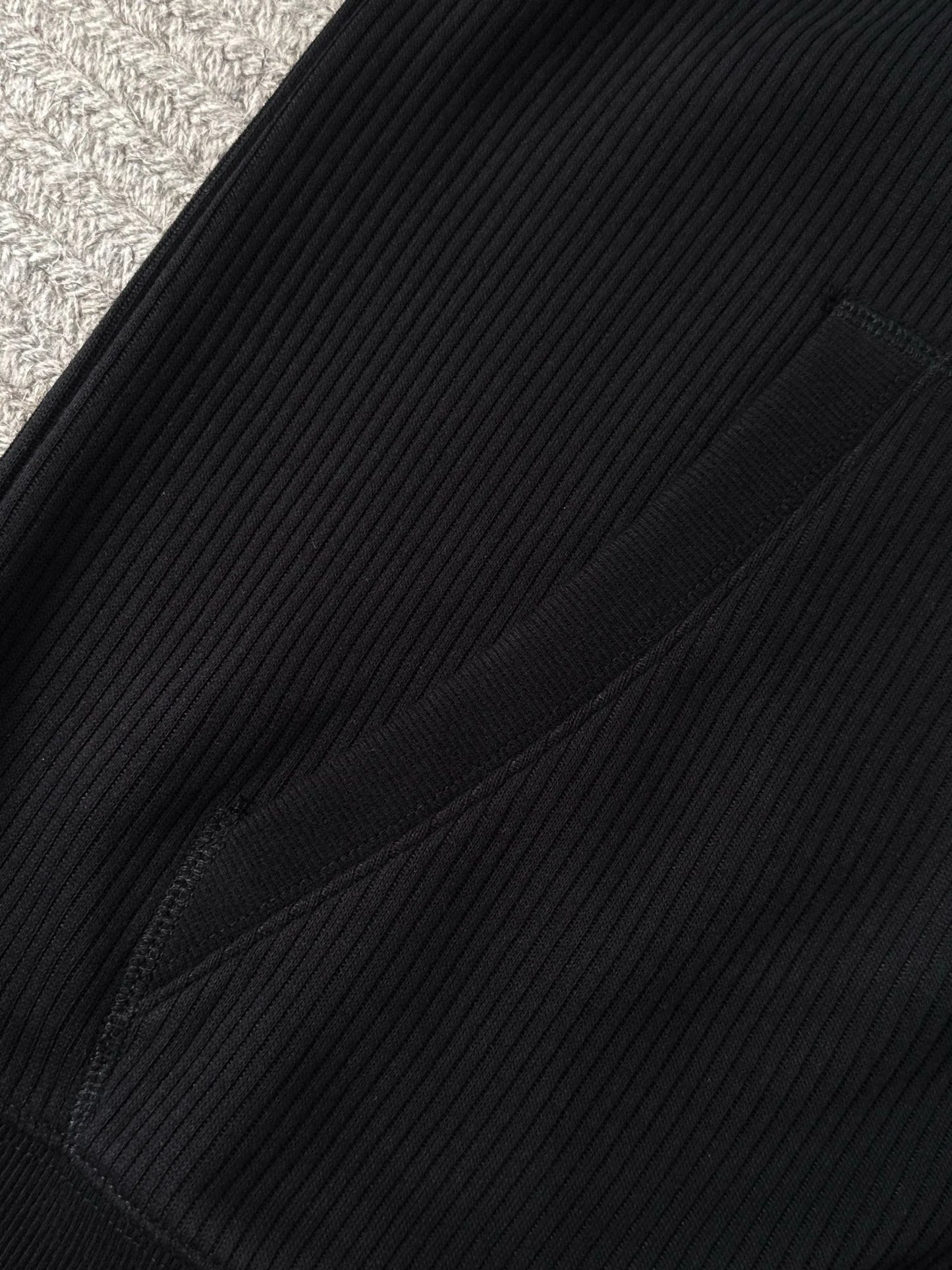 Italian BC old money style autumn and winter woven striped wrinkle resistant fabric simple sports and leisure set