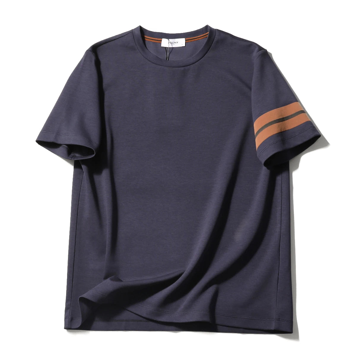 ZZ series 2025 summer new men's outdoor leisure simple modal tencel cotton blended short-sleeved T-shirt