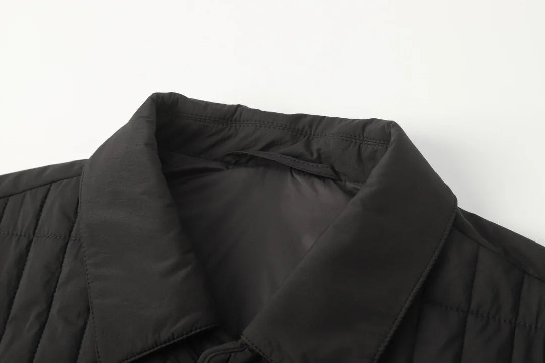 Torick light fabric urban business casual lightweight thin wool cotton lapel jacket cotton coat