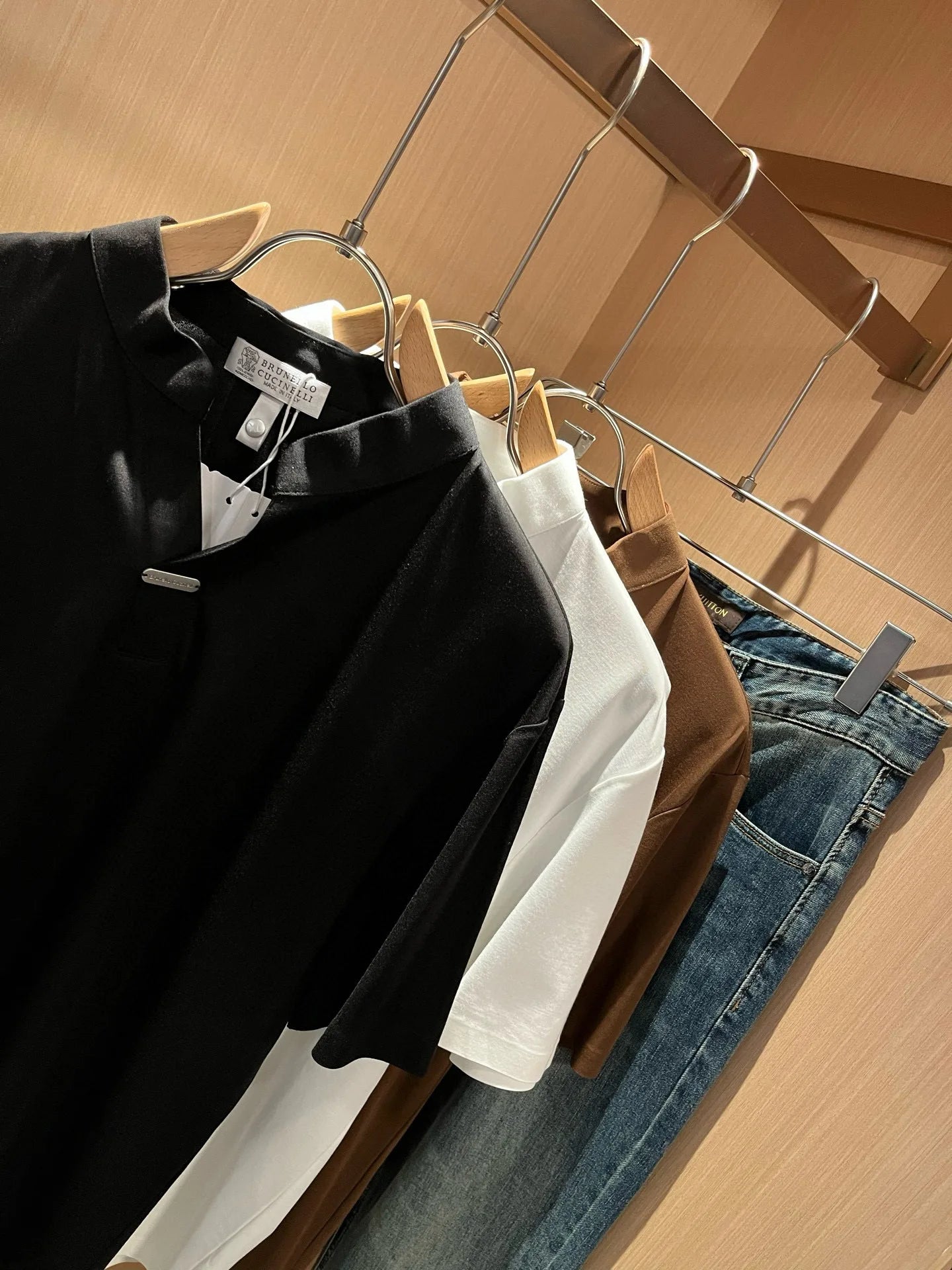 Italy BC summer new yarn cotton breathable simple fashion casual short-sleeved T-shirt