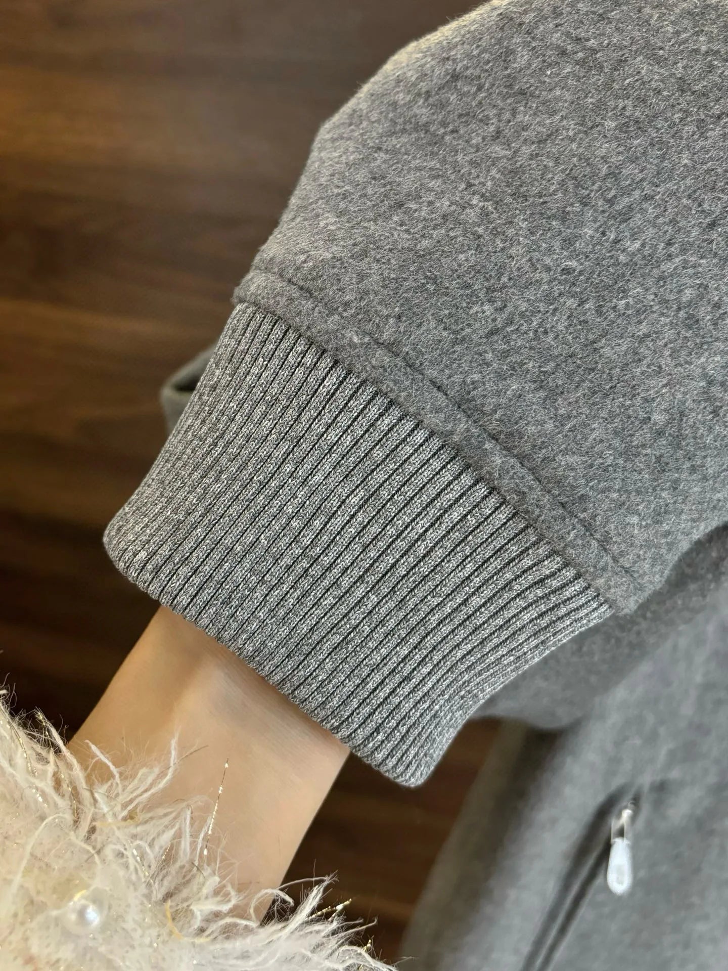 Italy BC men's clothing autumn and winter new old money style fashion casual thick wool cashmere thermal lapel jacket jacket