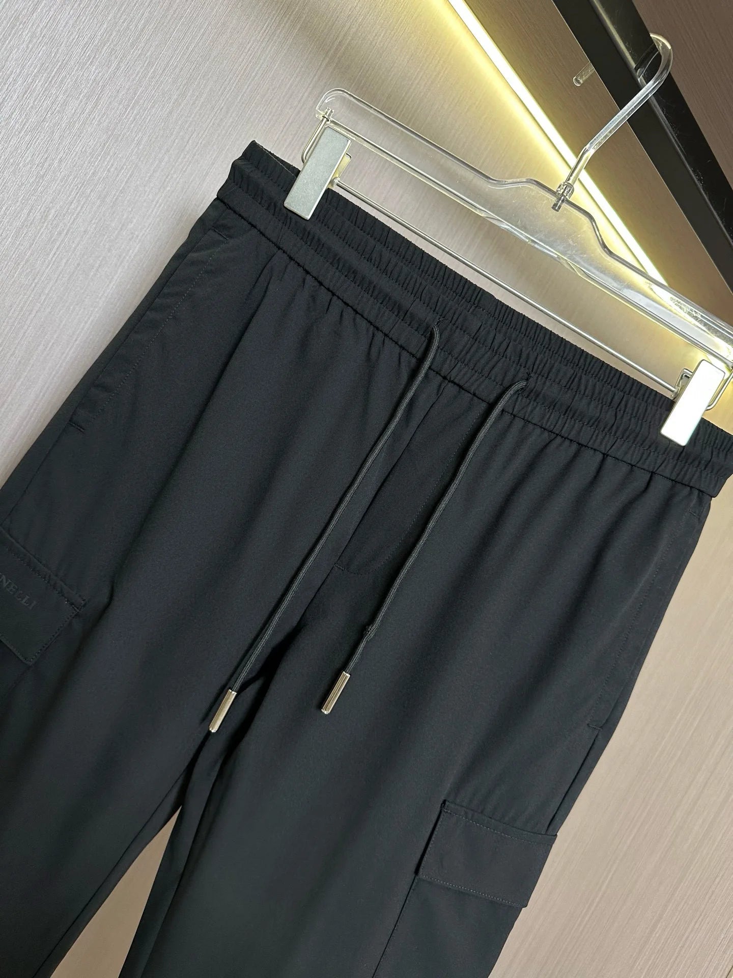 BC men's clothing 25 spring and summer new breathable tooling pockets simple fashion old money wind small straight casual pants