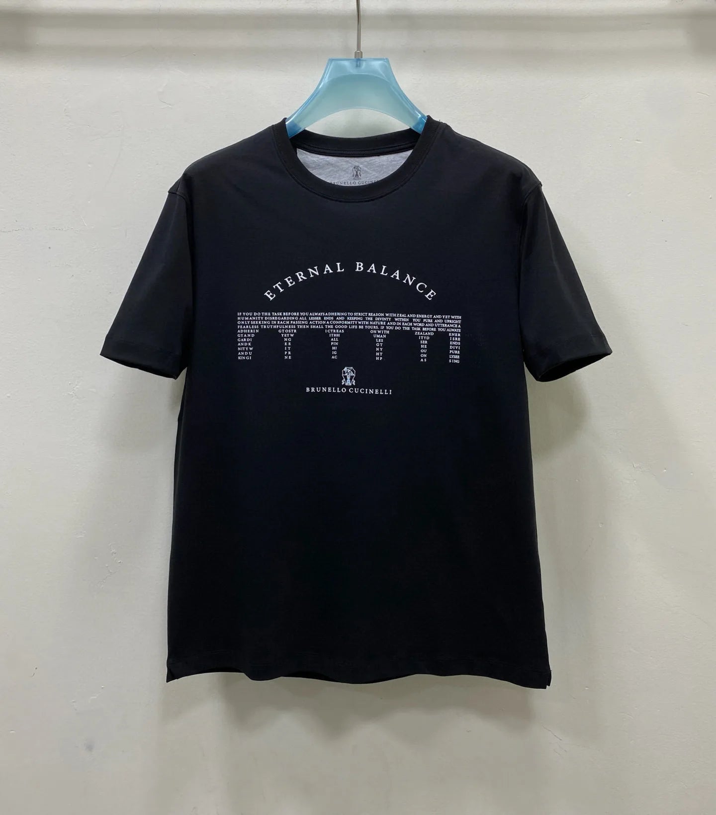 Italian BC men's clothing, summer new long-staple cotton breathable simple fashion casual round neck short-sleeved T-shirt