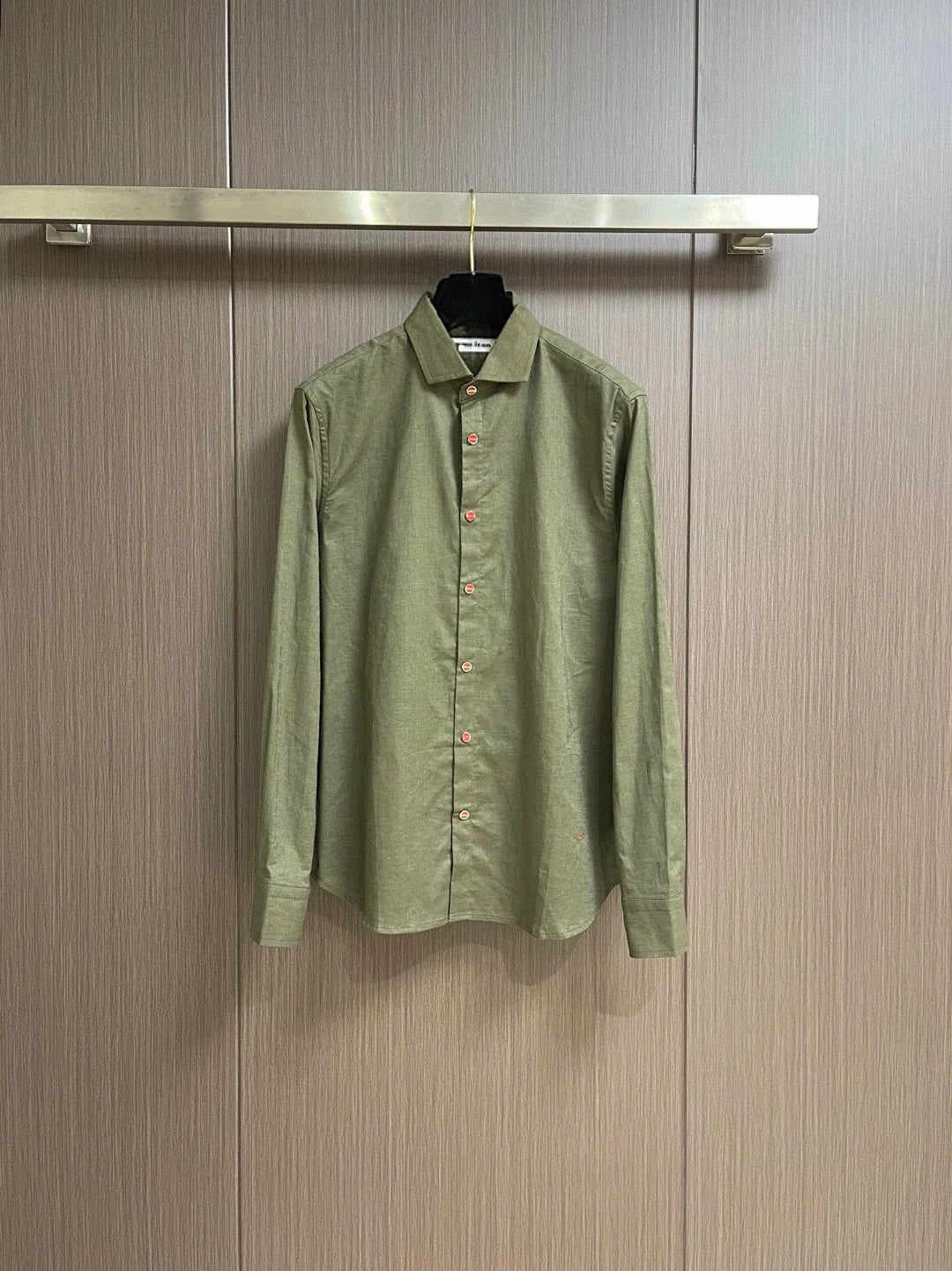 Italian Kiton vintage style 25 spring/summer linen business casual long sleeved shirt