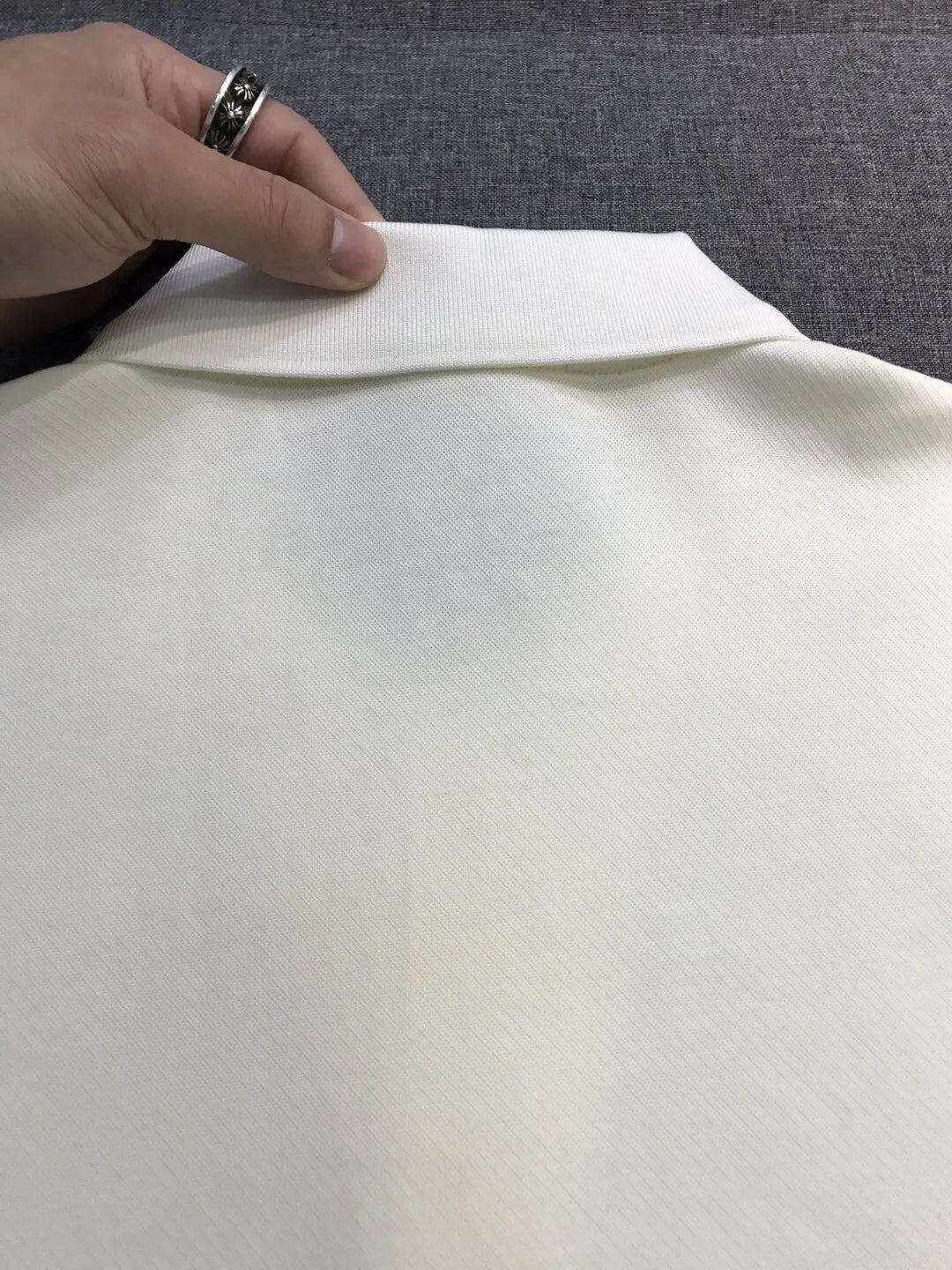 Italian LP old money style light luxury men's summer simple business casual lapel short sleeved polo shirt