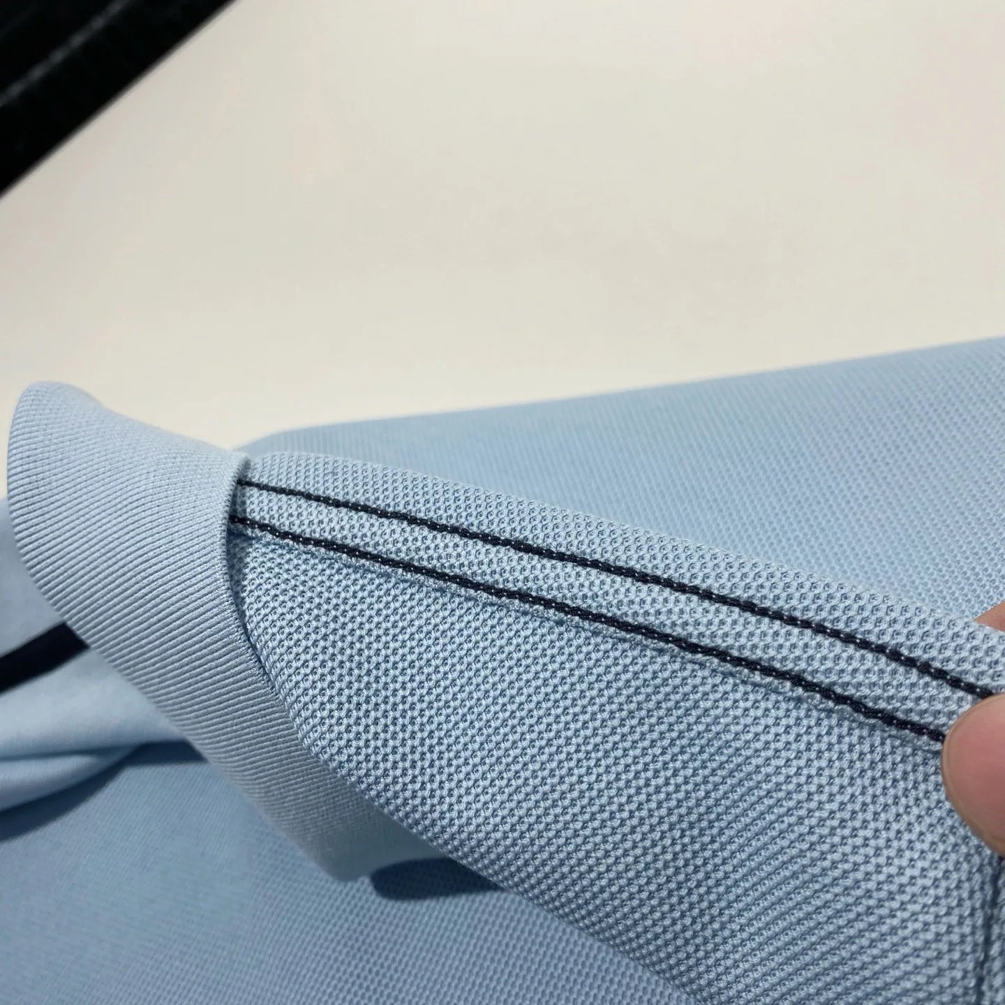 High-end quality, American horse cotton business casual lapel short-sleeved T-shirt polo shirt