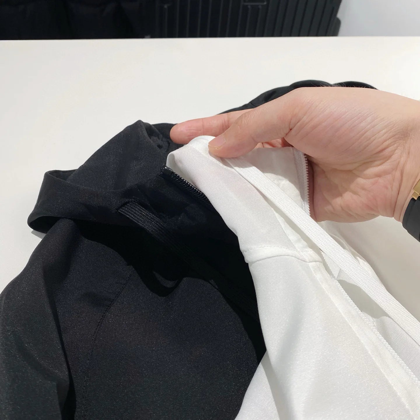 Simple and elegant premium light and breathable ultra-thin wool lyocell hooded sunscreen jacket jacket
