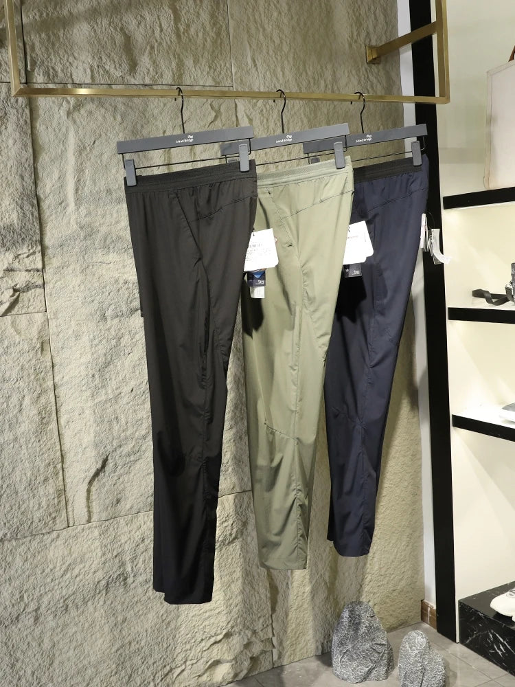 2025 summer new light and thin outdoor breathable elastic casual pants cool quick-drying trousers