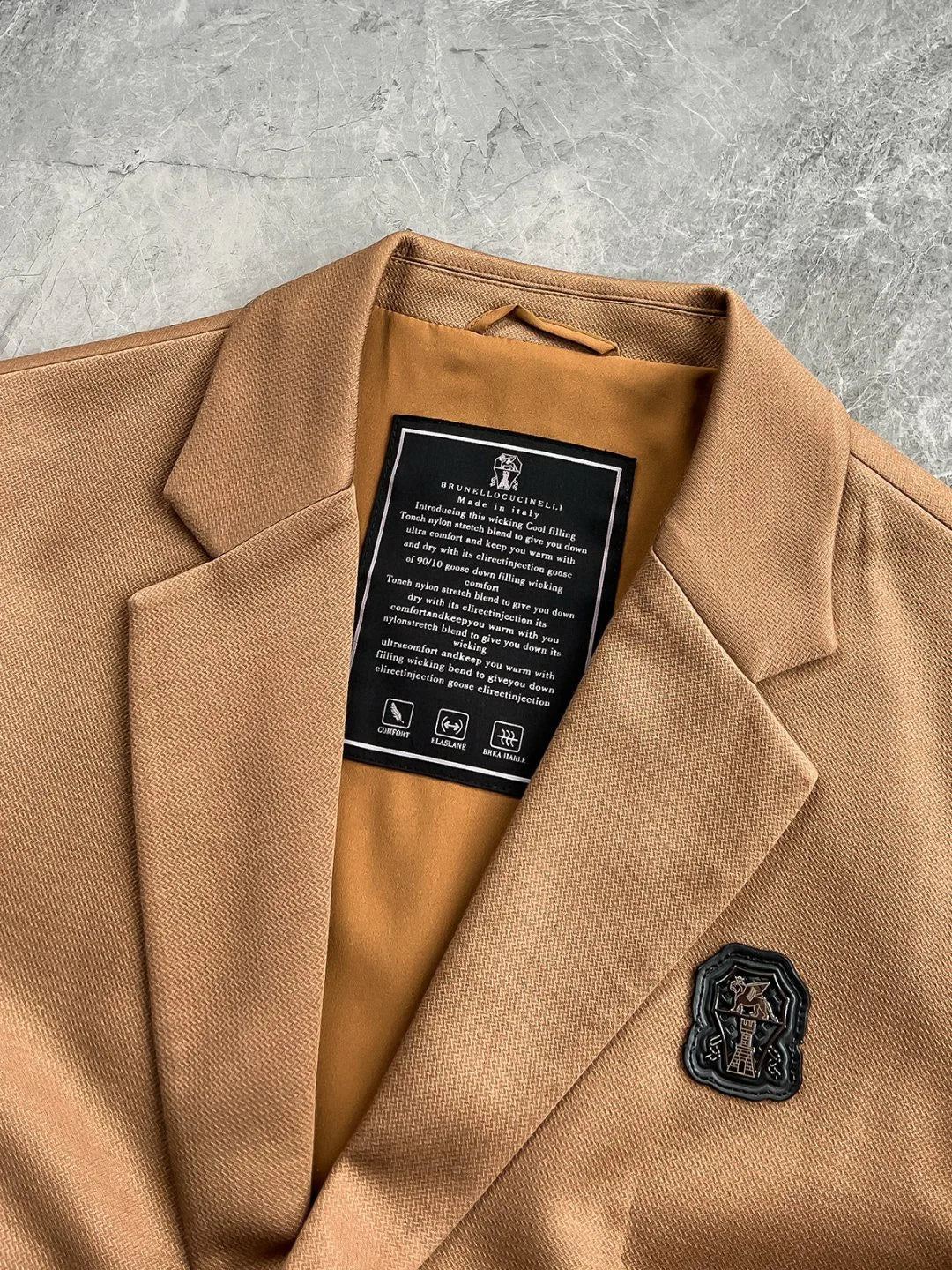 Italy BC men's spring and summer new modal non-ironing anti-wrinkle fashion casual old money style casual suit jacket