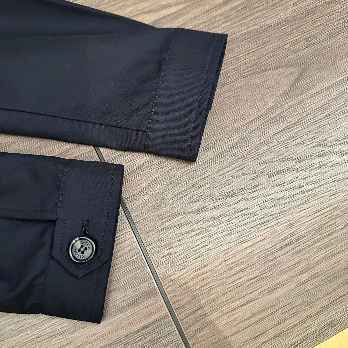 2025 spring new kiton chiton men's long-sleeved flight suit fashion versatile lapel solid color jacket